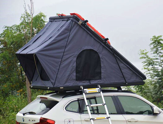 Οικογενειακή στρατοπέδευση SUV η σκληρή Shell 125cm τοπ σκηνή στεγών 4x4 με την τηλεσκοπική σκάλα